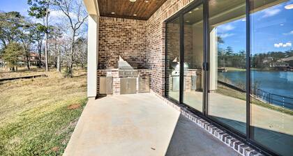 Modern Lake Conroe Escape w/ Grill & Boat Slip!