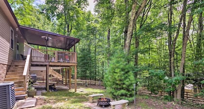 Beech Mountain Home w/ Covered Deck, Near Skiing!
