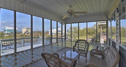 Fish at Canalfront Bay St Louis Home - Dock & Deck