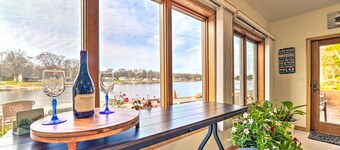 Lakefront Retreat on 18 Acres w/ Hot Tub!