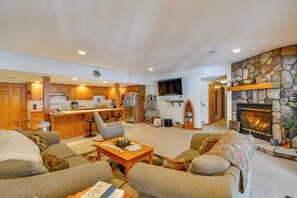 House (Multiple Bedrooms) | Interior - Lakefront Retreat on 18 Acres w/ Hot Tub! (Gladwin)