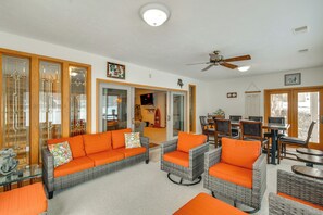 House (Multiple Bedrooms) | Interior - Lakefront Retreat on 18 Acres w/ Hot Tub! (Gladwin)