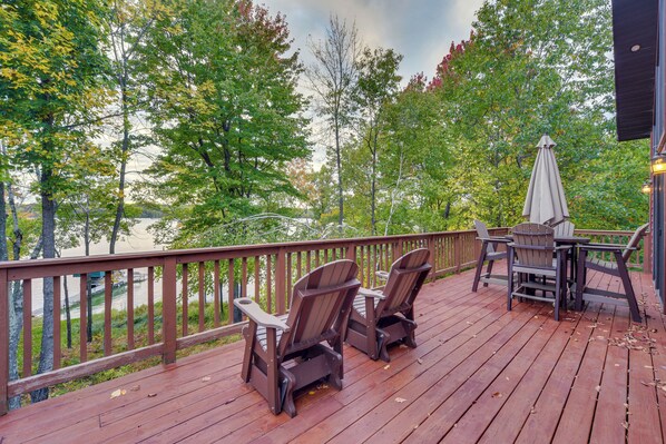 Interior - Lakefront Wisconsin Cabin With Boat Dock! (Birchwood)