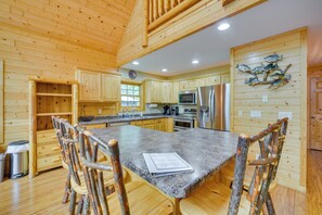 House (4 Bedrooms) | Interior - Lakefront Wisconsin Cabin With Boat Dock! (Birchwood)