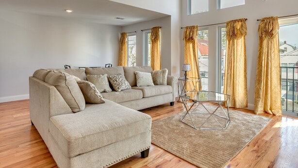 Apartment (3 Bedrooms) | Living area - Bright Newark Vacation Rental Near New York! (Newark)