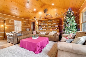 House (Multiple Bedrooms) | Interior - Custom-built Clarklake Cabin: Sauna & Cold Plunge! (Clarklake)