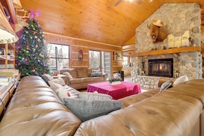 House (Multiple Bedrooms) | Interior - Custom-built Clarklake Cabin: Sauna & Cold Plunge! (Clarklake)