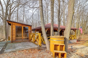 House (Multiple Bedrooms) | Interior - Custom-built Clarklake Cabin: Sauna & Cold Plunge! (Clarklake)