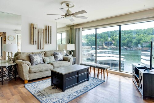 Community Pool: Lakefront Osage Beach Condo!