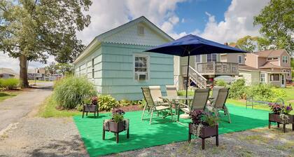 Deck & Indian River Bay Views: Coastal Cottage