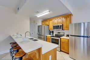 House (3 Bedrooms) | Interior - Orange Beach Family Duplex w/ Deck < 1 Mi to Shore (Orange Beach)