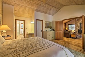 House (5 Bedrooms) | Interior - 5 Mi to Hiking: Custom Cabin w/ Deck in Arnold! (Arnold)