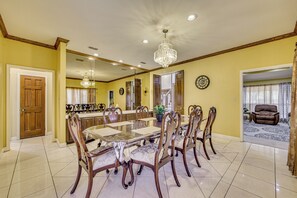 House (5 Bedrooms) | Interior - Pool & Game Room: Waterfront Harlingen Home (Harlingen)