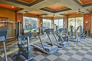 Apartment (1 Bedroom) | Interior - Patio & Resort Perks: Gated Gilbert Condo (Mesa)