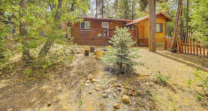 4 Mi to Rainbow Lake! Serene Home w/ Deck