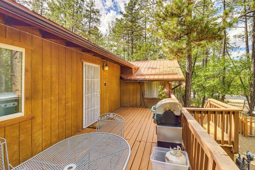 4 Mi to Rainbow Lake! Serene Home w/ Deck