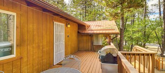 4 Mi to Rainbow Lake! Serene Home w/ Deck