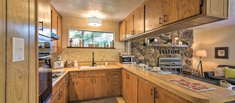 Balcony & Forest Views: Cabin in Pioneer!