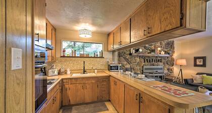 Balcony & Forest Views: Cabin in Pioneer!