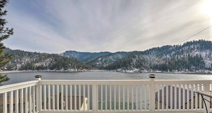 Lake Loon 'hillside' Cottage w/ Private Deck!
