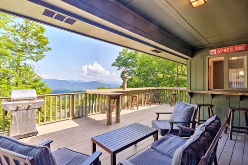 Cabin w/ Fireplace & Mountain Views: 5 Mi to Boone
