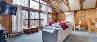 Fire Pit + Community Perks: Gouldsboro Cabin!