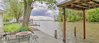 Waterfront Indian Lake House: Deck + Private Dock!