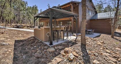 3 Mi to Rainbow Lake: Home w/ Hot Tub & Deck