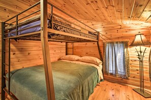 House (3 Bedrooms) | Interior - Lakefront Cabin w/ Private Deck, Dock & Fire Pit! (Nevis)