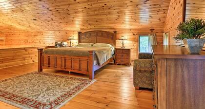 Lakefront Cabin w/ Private Deck, Dock & Fire Pit!