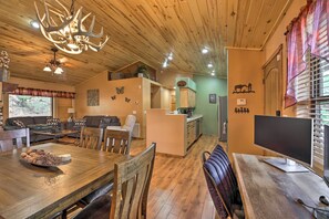 House (2 Bedrooms) | Interior - 3 Mi to Fool Hollow Lake: Cozy Cabin w/ Deck (Show Low)