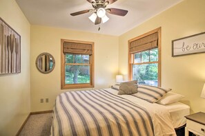 House (3 Bedrooms) | Interior - Waterfront Leech Lake Cabin: Dock, Fire Pit, Deck (Cass Lake)