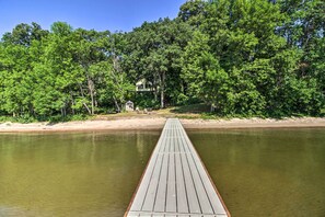House (3 Bedrooms) | Interior - Waterfront Leech Lake Cabin: Dock, Fire Pit, Deck (Cass Lake)