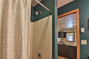 House (3 Bedrooms) | Interior - Waterfront Leech Lake Cabin: Dock, Fire Pit, Deck (Cass Lake)
