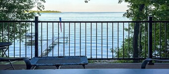 Waterfront Leech Lake Cabin: Dock, Fire Pit, Deck
