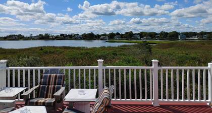 Waterfront Home w/ Large Deck & Dock on Narrow Bay
