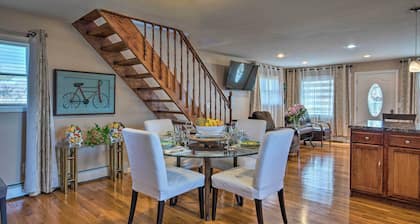 Waterfront Home w/ Large Deck & Dock on Narrow Bay