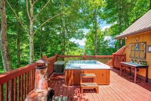House (2 Bedrooms) | Interior - Smoky Mtn Cabin Near Bryson City Hot Tub & Views (Almond)