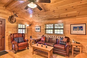 House (1 Bedroom) | Front of property - Parsons Cabin w/ Fire Pit & River Access! (Parsons)