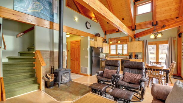 House (2 Bedrooms) | Interior - 'off The Beaten Path' Cabin w/ Mtn Views & Hot Tub (Red Lodge)