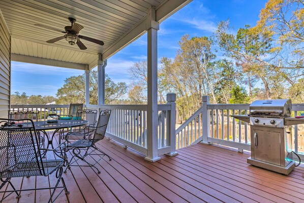 House (5 Bedrooms) | Interior - Pool & Dock Access: Gulf Shores Family Getaway! (Gulf Shores)