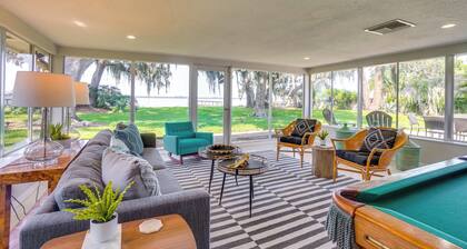 Luxe Waterfront Oasis w/ Dock - Direct Lake Access