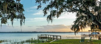 Luxe Waterfront Oasis w/ Dock - Direct Lake Access