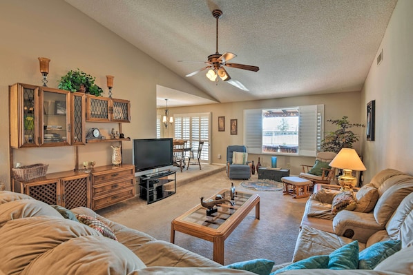 House (3 Bedrooms) | Front of property - 7 Mi to Riparian Preserve: Family Home w/ Yard! (Mesa)