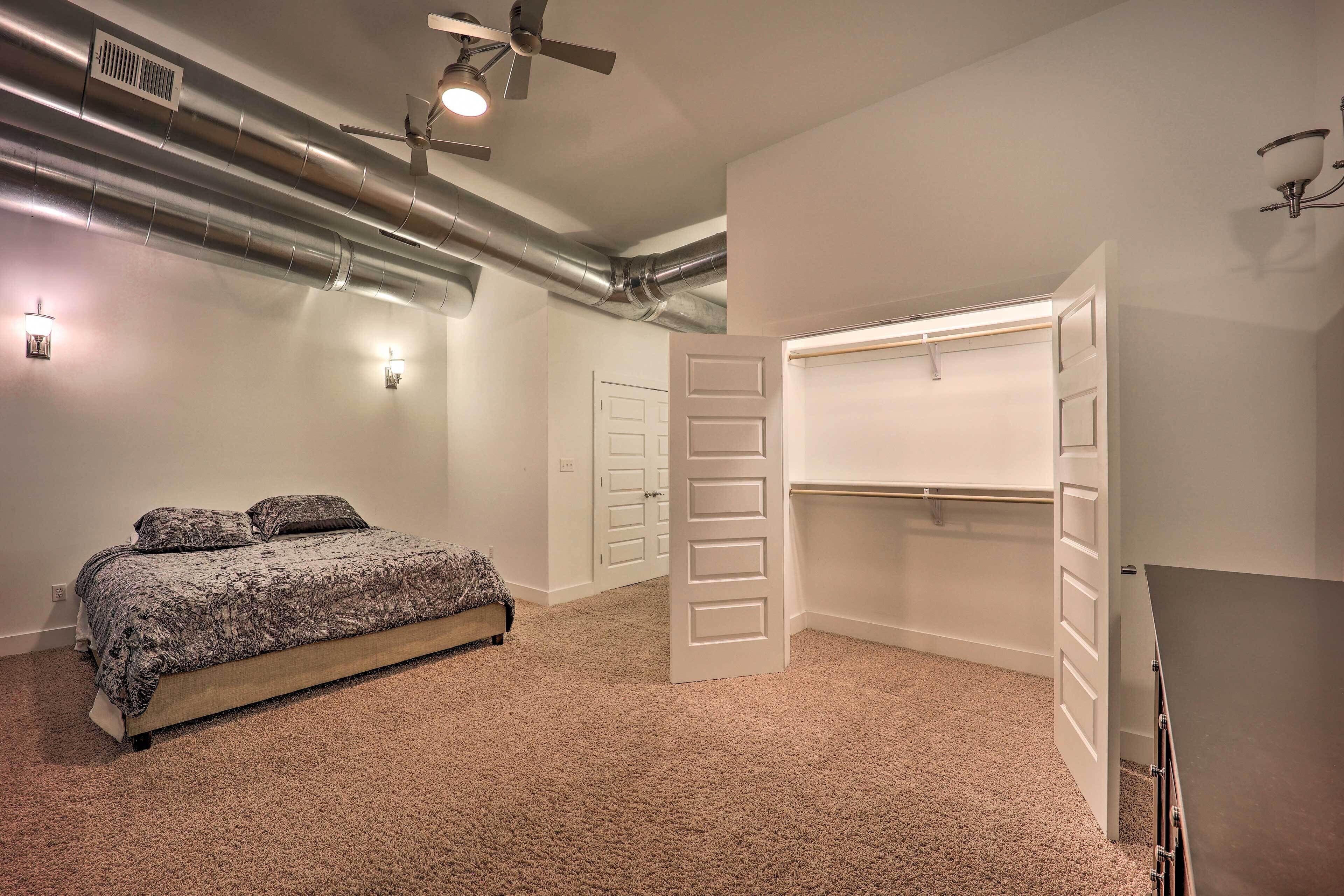 2 phòng ngủ, bộ trải giường 