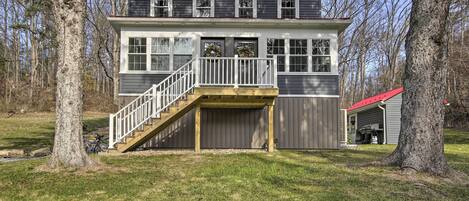 Fachada de la propiedad