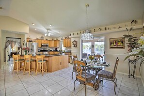 Interior - Canal-view Home w/ Lanai in Cape Coral! (Cape Coral)