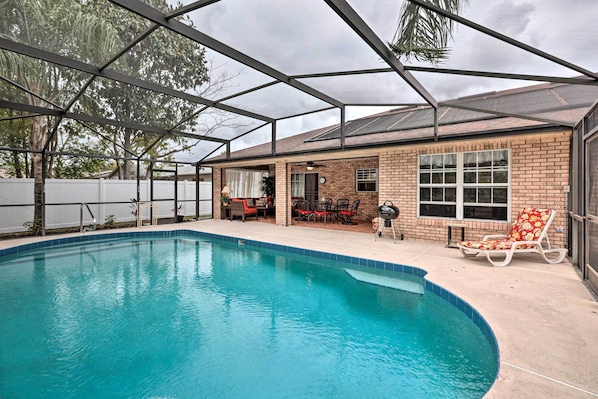 House (3 Bedrooms) | Front of property - Centrally Located Deltona Home With Pool & Yard (Deltona)