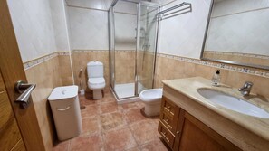 Shower, towels - Villa on the Beach Areas de Carril Rias Baixas (Moffat)
