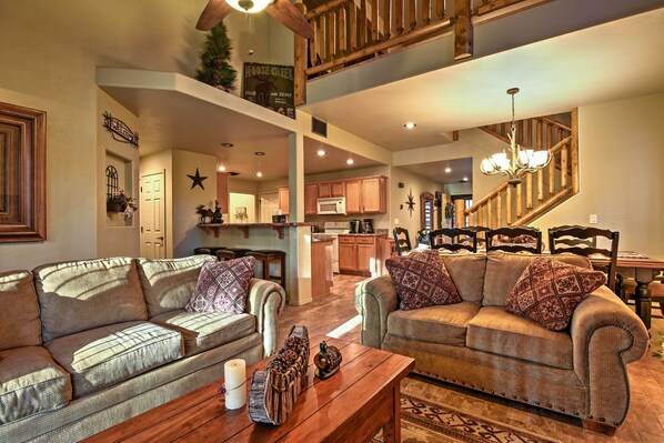 House (5 Bedrooms) | Interior - Mountain Cabin Retreat w/ Game Room, Patio & Views (Pinetop)